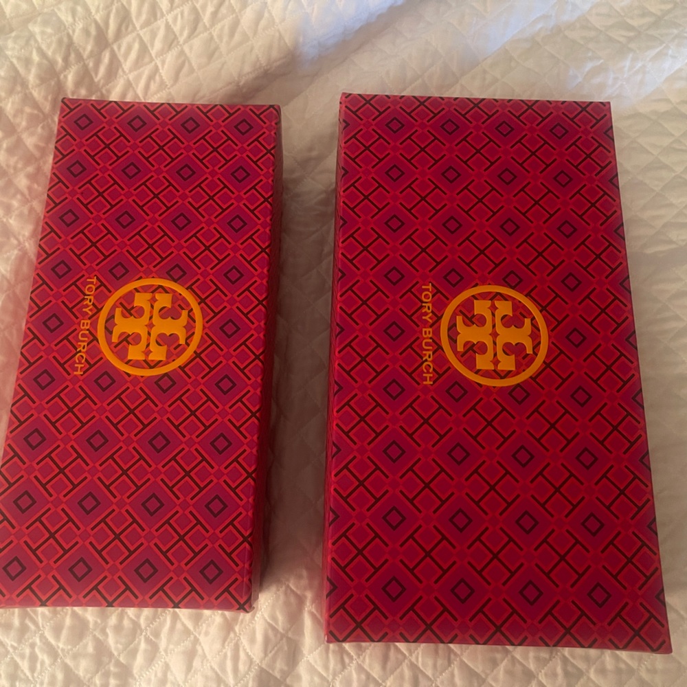 ⭐️⭐️🧡🧡 2 Tory Empty Boxes 🧡🧡⭐️⭐️